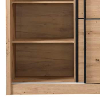 Šatníková skriňa JULISSA dub artisan 5