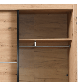 Šatníková skriňa JULISSA dub artisan 6