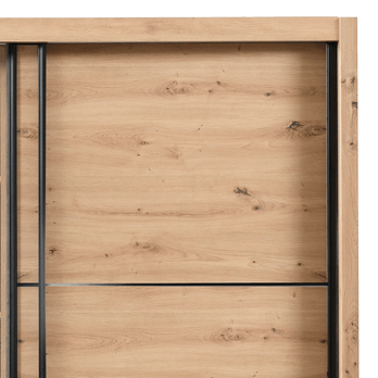 Šatníková skriňa JULISSA dub artisan 7