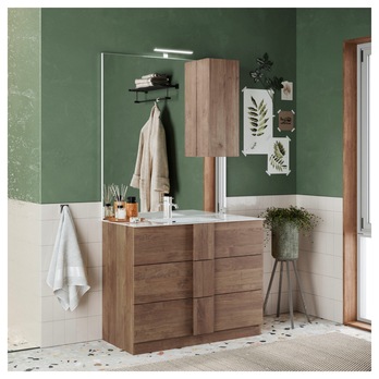 Umývadlová skrinka s umývadlom JUPITER 7 orech 1