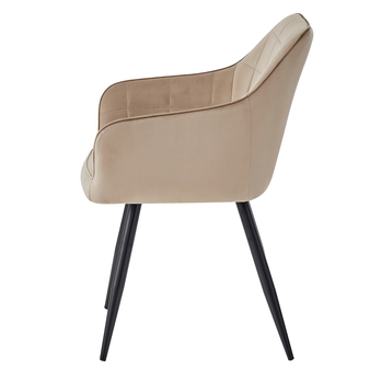 Jedálenská stolička JUSTINA cappuccino 3