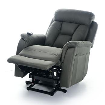 Relaxačné TV kreslo KACIE tmavosivá 1