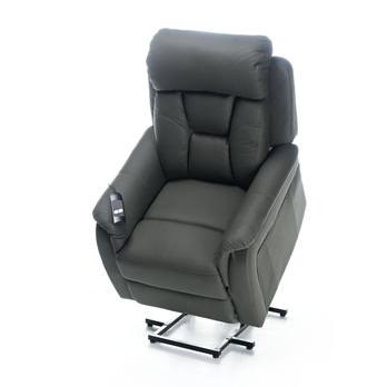 Relaxačné TV kreslo KACIE tmavosivá 2