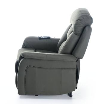 Relaxačné TV kreslo KACIE tmavosivá 3