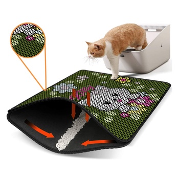 Podložka pod mačacie WC KAFA 16 viacfarebná 1