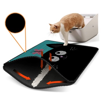 Podložka pod mačacie WC KAFA 32 viacfarebná 1