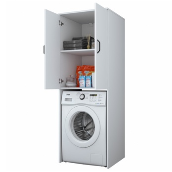 Skrinka nad práčku KALAS biela 4