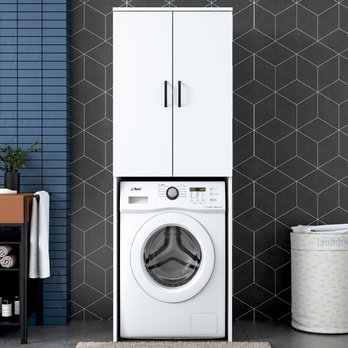 Skrinka nad práčku KALAS biela 7