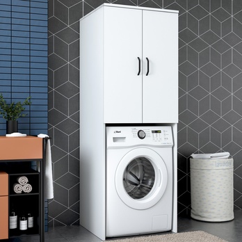 Skrinka nad práčku KALAS biela 9