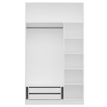 Šatníková skriňa KALE 33 biela 2