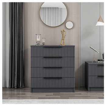 Komoda  KALE PLUS antracitová 1