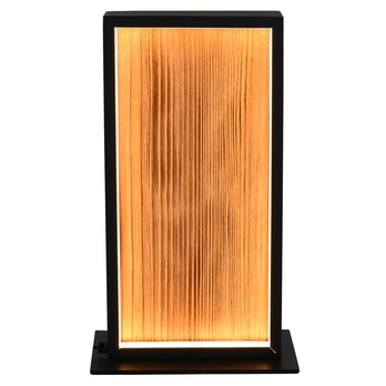 Stolová lampa KALEA čierna/prírodná 4