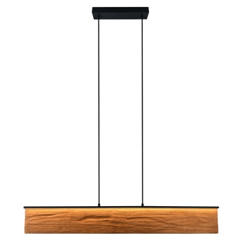 Závesné svietidlo KALEA čierna/prírodná 2