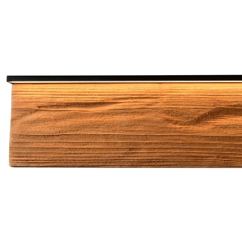 Závesné svietidlo KALEA čierna/prírodná 3