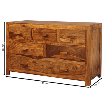 Komoda KALIM 2-140 palisander 5