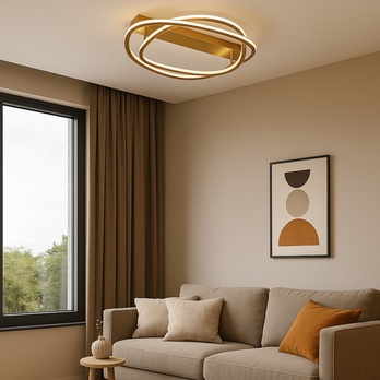 Stropné svietidlo KALLIRA zlatá 1