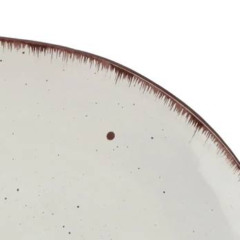 Servírovací tanier KAMENINA biela 3