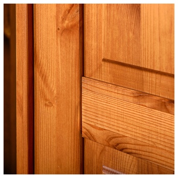 Šatníková skriňa KANIA 2D borovica 3