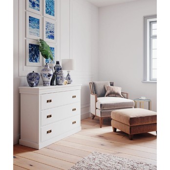 Komoda KANIA 3S biela 1