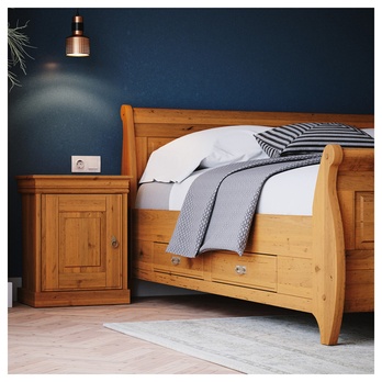 Posteľ KANIA borovica, 160x200 cm 4