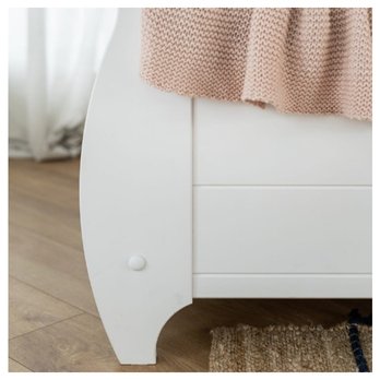 Posteľ KANIA biela/borovica, 160x200 cm 4