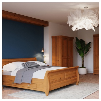 Posteľ KANIA borovica, 180x200 cm 3