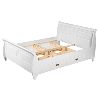 Posteľ KANIA biela, 180x200 cm 2