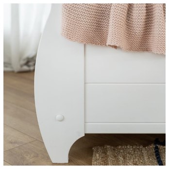 Posteľ KANIA biela, 180x200 cm 5