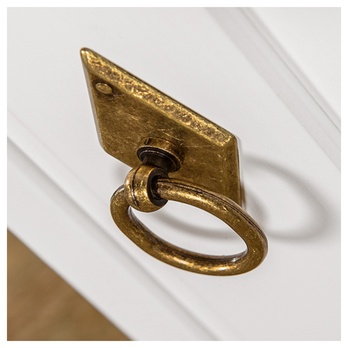 Nočný stolík KANIA biela 4