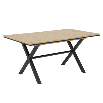 Jedálenská zostava KANITA dub artisan/natracitová 2