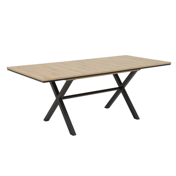 Jedálenská zostava KANITA dub artisan/natracitová 3