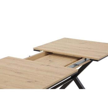 Jedálenská zostava KANITA dub artisan/natracitová 4