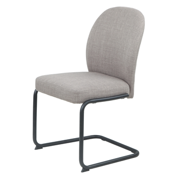 Jedálenská stolička KAREN II S sivá, sada 2 ks 2