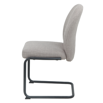 Jedálenská stolička KAREN II S sivá, sada 2 ks 3