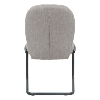 Jedálenská stolička KAREN II S sivá, sada 2 ks 4