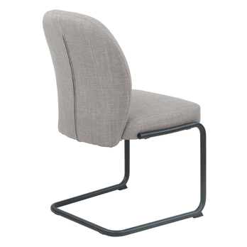 Jedálenská stolička KAREN II S sivá, sada 2 ks 5