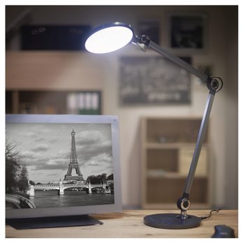 Stolná LED lampa KAREN čierna 1