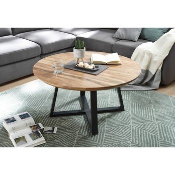 Konferenčný stolík KARNAKA agát/čierna 1