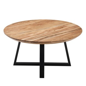 Konferenčný stolík KARNAKA agát/čierna 2