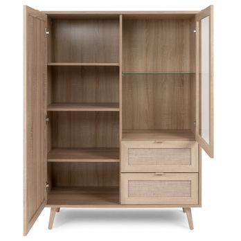 Vitrína KASEY 53A dub sonoma 4