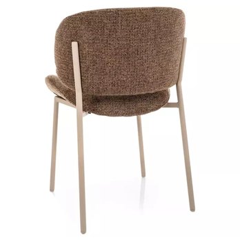 Jedálenská stolička KASU cappuccino/kašmírová 3