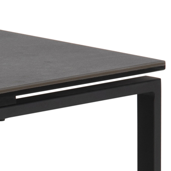 Prístavný stolík KATRINE II čierna, sada 3 ks 5