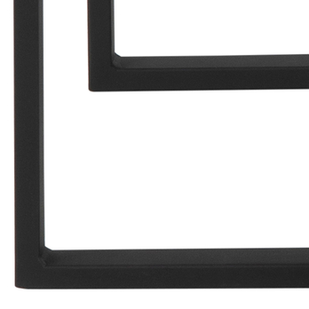 Prístavný stolík KATRINE II čierna, sada 3 ks 7