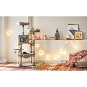 Škrabadlo pre mačky KATTY sivá 4