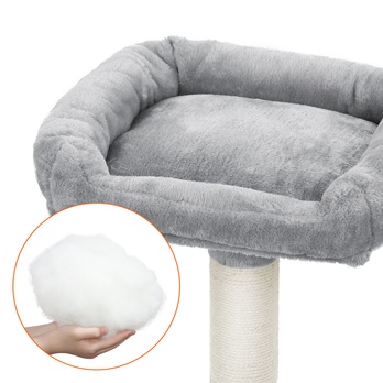 Škrabadlo pre mačky KATTY sivá 6