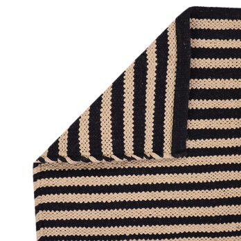 Koberec KATY 1 čierno-béžová, 60x110 cm 1