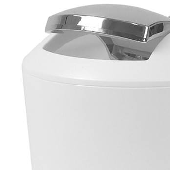 Odpadkový kôš KELA MARTA I biela/strieborná, 1,7 l 3