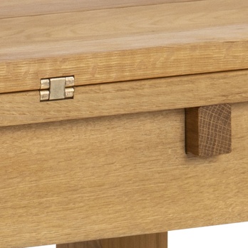 Jedálenský stôl KENLEY 90 dub 4