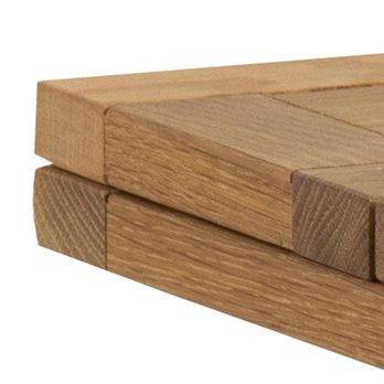 Jedálenský stôl KENLEY 90 dub 5