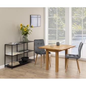 Jedálenský stôl KENLEY 90 dub 9